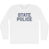 State Police Adult Cotton Long Sleeve T-shirt by Tribe Lacrosse