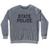 State Police Adult Tri-Blend Sweatshirt by Tribe Lacrosse