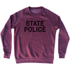 State Police Adult Tri-Blend Sweatshirt by Tribe Lacrosse