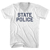 State Police Adult Cotton V-neck T-shirt by Tribe Lacrosse