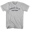 Straight Out of Cowtown Adult Cotton T-shirt by Tribe Lacrosse