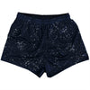 Super Fly Pattern Blue Navy and White Womens & Girls Sport Shorts End Made In USA by Tribe Lacrosse