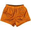 Super Fly Pattern Blue Royal and Tennessee Orange Womens & Girls Sport Shorts End Made In USA by Tribe Lacrosse