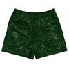 Super Fly Pattern Green Forest and White Rugby Shorts Made In USA by Tribe Lacrosse