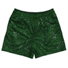 Super Fly Pattern Green Hunter and White Rugby Shorts Made In USA by Tribe Lacrosse