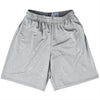 Super Fly Pattern Grey Medium and White Lacrosse Shorts Made In USA by Tribe Lacrosse