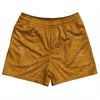 Super Fly Pattern Orange Burnt and White Rugby Shorts Made In USA by Tribe Lacrosse