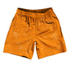 Super Fly Pattern Orange Tennessee and White Soccer Shorts Made In USA by Tribe Lacrosse