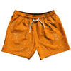 Super Fly Pattern Orange Tennessee and White 5" Swim Shorts Made in USA by Tribe Lacrosse