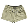 Super Fly Pattern Vegas Gold and White 2.5" Swim Shorts Made in USA by Tribe Lacrosse