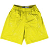 Super Fly Pattern Yellow Bright and White Lacrosse Shorts Made In USA by Tribe Lacrosse