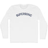Supersonic Adult Cotton Long Sleeve T-shirt by Tribe Lacrosse