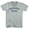 Surfrider Beach Adult Tri-Blend V-neck T-shirt by Tribe Lacrosse