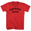 Surfrider Beach Adult Tri-Blend V-neck T-shirt by Tribe Lacrosse