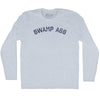 Swamp Ass Adult Tri-Blend Long Sleeve T-shirt by Tribe Lacrosse