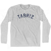 Tabriz Vintage City Adult Cotton Long Sleeve T-shirt by Ultras