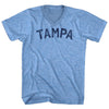 Tampa Adult Tri-Blend V-neck T-shirt by Tribe Lacrosse