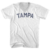 Tampa Adult Cotton V-neck T-shirt by Tribe Lacrosse