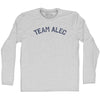 Team Alec Adult Cotton Long Sleeve T-shirt by Tribe Lacrosse