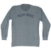Team Doge Adult Tri-Blend Long Sleeve T-shirt by Tribe Lacrosse