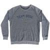 Team Doge Adult Tri-Blend Sweatshirt by Tribe Lacrosse