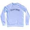 Team Doge Adult Tri-Blend Sweatshirt by Tribe Lacrosse
