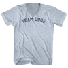 Team Doge Adult Tri-Blend V-neck T-shirt by Tribe Lacrosse