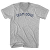 Team Doge Adult Cotton V-neck T-shirt by Tribe Lacrosse
