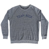 Team Nick Adult Tri-Blend Sweatshirt by Tribe Lacrosse