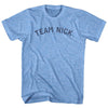 Team Nick Adult Tri-Blend T-shirt by Tribe Lacrosse