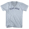 Team Nick Adult Tri-Blend V-neck T-shirt by Tribe Lacrosse