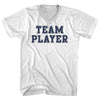 Team Player Adult Cotton V-neck T-shirt by Tribe Lacrosse