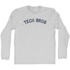 Tech Bros Adult Cotton Long Sleeve T-shirt by Tribe Lacrosse