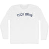 Tech Bros Adult Cotton Long Sleeve T-shirt by Tribe Lacrosse