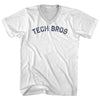 Tech Bros Adult Cotton V-neck T-shirt by Tribe Lacrosse