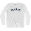 Tehran Vintage City Adult Cotton Long Sleeve T-shirt by Ultras
