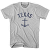 Texas State Anchor Home Cotton Adult T-shirt by Ultras