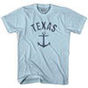 Texas State Anchor Home Cotton Adult T-shirt by Ultras