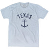 Texas State Anchor Home Tri-Blend Adult T-shirt by Ultras