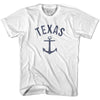 Texas State Anchor Home Cotton Adult T-shirt by Ultras