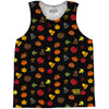 Thanksgiving All Over Pattern Basketball Singlets by Tribe Lacrosse