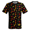 Thanksgiving All Over Pattern Lacrosse Shooter Shirt by Tribe Lacrosse