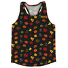 Thanksgiving All Over Pattern Running Track Tops Made In USA by Tribe Lacrosse