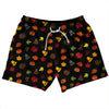 Thanksgiving All Over Pattern 5" Swim Shorts Made in USA by Tribe Lacrosse