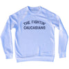 The Fightin' Caucasians Adult Tri-Blend Sweatshirt by Tribe Lacrosse