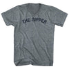 The Gipper Tri-Blend V-neck Womens Junior Cut T-shirt by Tribe Lacrosse