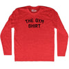 The Gym Shirt Adult Tri-Blend Long Sleeve T-shirt by Tribe Lacrosse