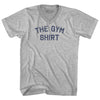 The Gym Shirt Adult Cotton V-neck T-shirt by Tribe Lacrosse