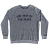 The Way Of The Playa Adult Tri-Blend Sweatshirt by Tribe Lacrosse