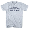 The Way Of The Playa Adult Tri-Blend T-shirt by Tribe Lacrosse
